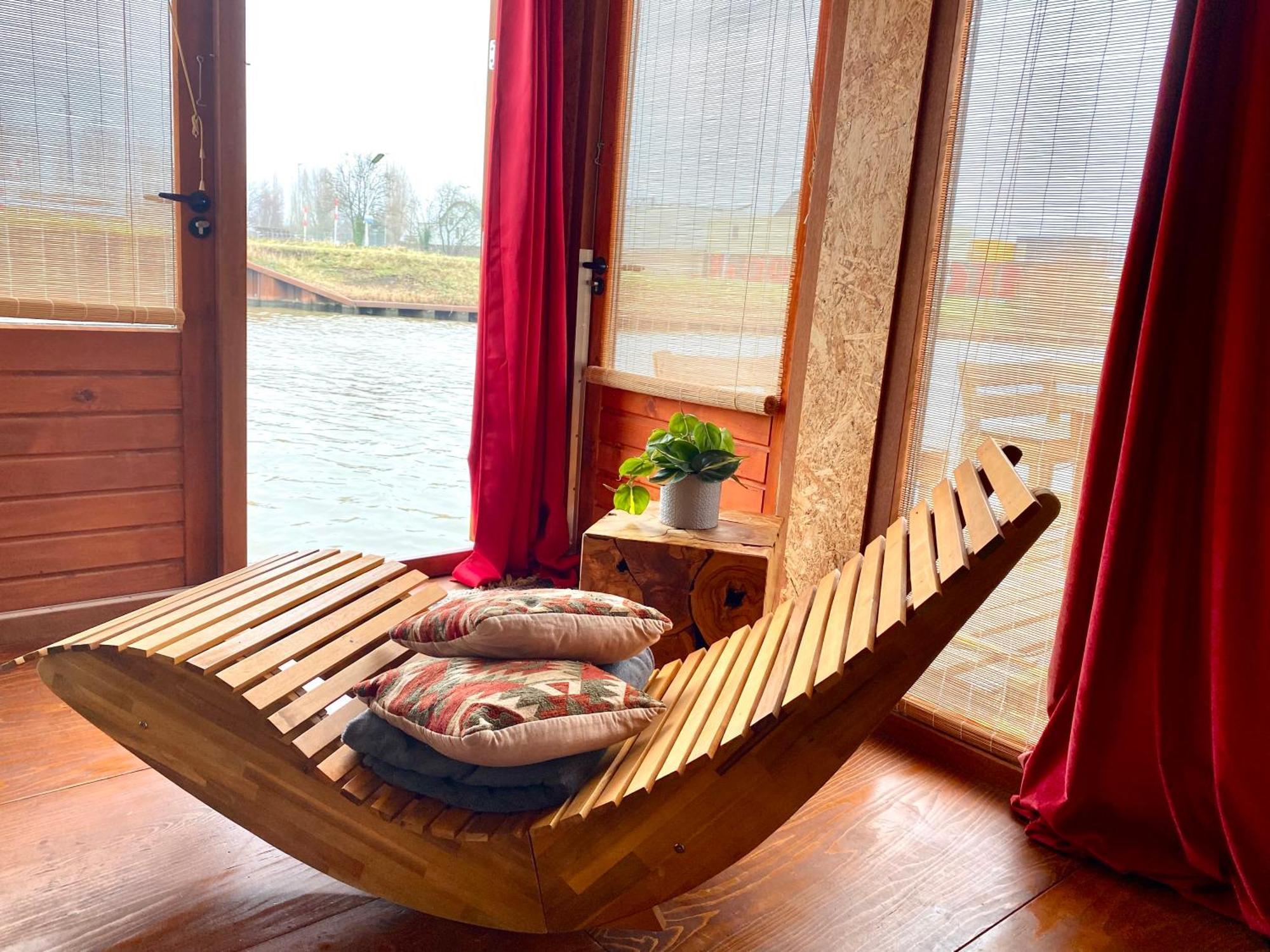 Off-Grid Boat Experience - Stay Zero Footprint Utrecht Exterior foto